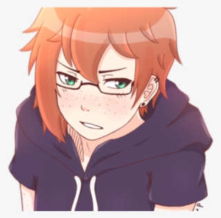 Anime Boy Clipart Nerdy - Stardew Valley Sebastian Ginger #4901280