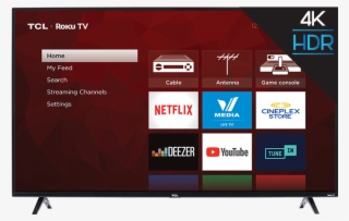 Tcl 55" Class 4 Series 4k Uhd Hdr Roku Smart Tv - Tcl S Series 49s405 - 49" Led Smart Tv - 4k Ultrahd #4901332