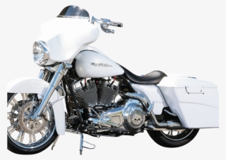Harley Davidson White Motorcycle Bike Png Image #4901406