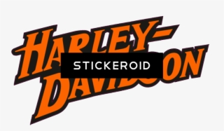 Harley Davidson Logo - Harley Davidson Orange Logo #4901774
