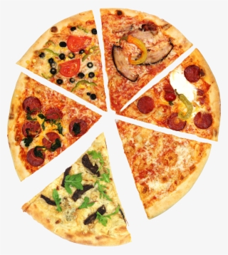 Pizza Slices Queen Duvet #4901928