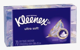 Kleenex Ultra Facial Tissues Box Of 70, 3-ply Sheets - Kleenex Trusted Care 210 #4903643