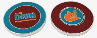 Metal Poker Chip Ball Marker - Casino Token #4904726