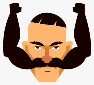 Moustache Moji Messages Sticker-0 - Moustache #4905350