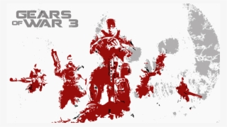 Gears Of War 3 Logo Png - Gears Of War Png #4905455