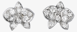 Caresse D'orchidées Par Cartier Earrings - Earring #4906089