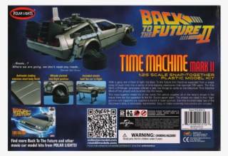 1 Of - Back To The Future Ii Time Machine 1:25 Model Snap #4906901