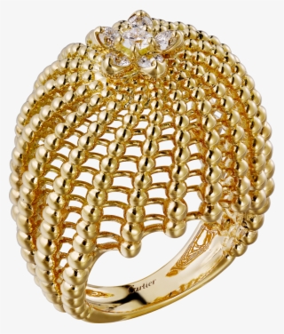 Cactus De Cartier Ringyellow Gold, Diamonds - Cactus De Cartier Ring #4907082