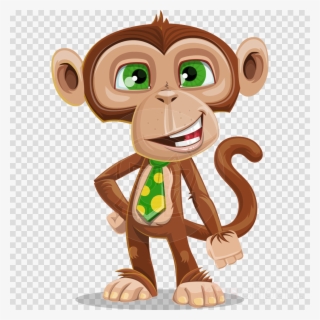 Cartoon Monkey Png Clipart Cartoon Clip Art - Animated Monkey #4909499