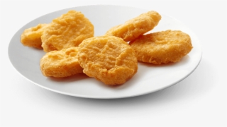 6 Nuggets - Onion Rings On A Plate #4909864