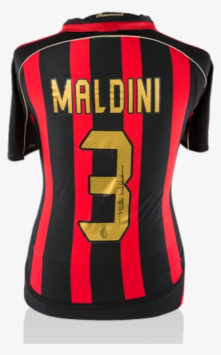 Paolo Maldini Signed Ac Milan 2006-07 Home Shirt - Ac Milan #4909914