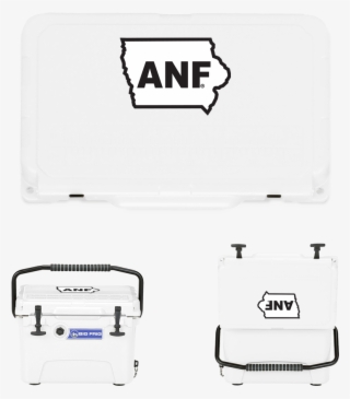 Iowa Hawkeyes Anf State Cooler Big Frig Shop Png Anf - Big Frig Denali 20 Qt Cooler - White #4910872
