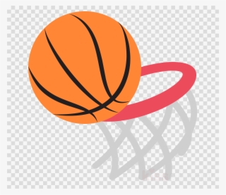 Basketball Emoji Clipart Basketball Backboard Canestro - Transparent Basketball Emoji #4911888