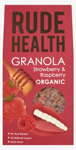 Strawberry & Raspberry Granola - Rude Health Coconut & Chia Granola #4912828
