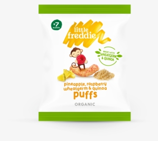 Pineapple, Raspberry, Wheatgerm & Quinoa Puffs - Convenience Food #4913553