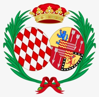 Coat Of Arms Of Catherine Charlotte, Princess Of Monaco - Charles Iii, Prince Of Monaco #4913878