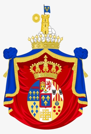 Coat Of Arms Of Prince Alfonso, Count Of Caserta - Count Coat Of Arms #4914009