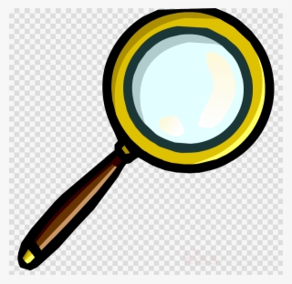 Club Penguin Magnifying Glass Clipart Magnifying Glass - Vinyl Vector No Background #4914488
