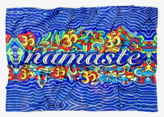 Namaste 001 Fleece Blanket #4915054