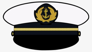 Open - Navy Cap Vector #4915747