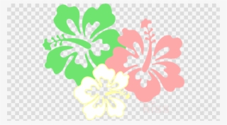 Hawaii Flower Clipart Hawaii Flower Clip Art - Green Clipart Flower #4915885