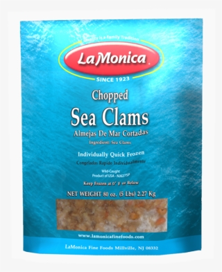 Our Lamonica Iqf Chopped Sea Clams Are Wild-caught - La Monica #4918080