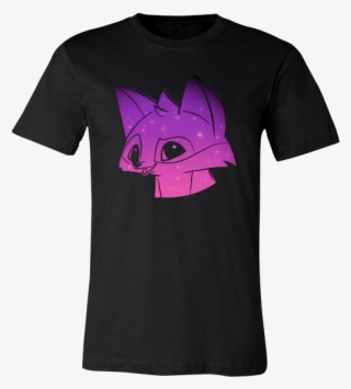 Starry Sky Fox T-shirt #4918754