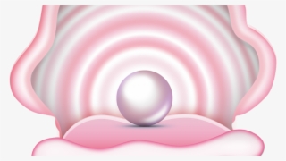 Clam Clipart Oyster - Cartoon Clam With Pearl #4918755