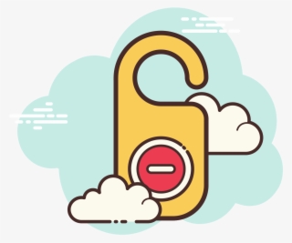 Hotel Door Hanger Icon - Matematicas Png #4919472