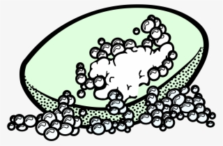 Soap Clipart Outline - Clip Art Sabun #4919777