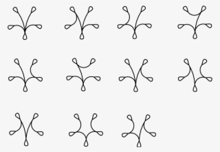 Train Tracks For Pseudo Anosov 5 Braids With A 3 Pronged - Monochrome #4920618