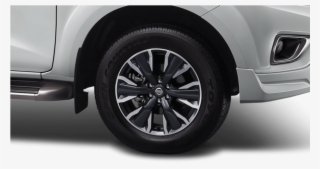 Smoke Chrome Rear Bumper With Sportech Emblem - ล้อ แม็ ก นาวา ร่า Np300 #4921066