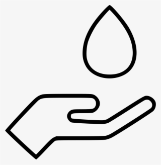 Hand Holding Water Comments - Icon #4922317