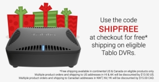 Free Shipping Using Coupon Code Shipfree - Tablo Dvr 2-tuner - Wi-fi - 64 Gb - Black #4924370