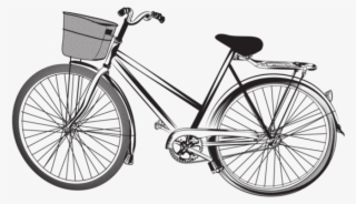Bicycle Silhouette Png - Hybrid Bicycle #4925151