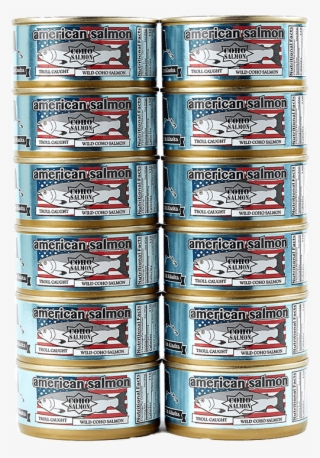 American Salmon Coho 6oz Pack Free Shipping - Caffeinated Drink #4925554