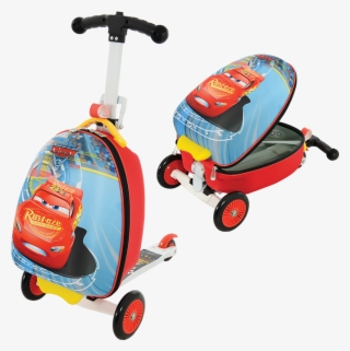 3 In 1 Scootin' Suitcase ) - Scooter Trolley For Kids #4927154
