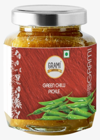 Green Chilli Pickle, 300gms - 24 Bridal Shower Sticker, Bride Silhouette Bridal Shower, #4927479