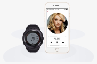 You Can Play The Music Through The Watch - Smartwatch #4927659
