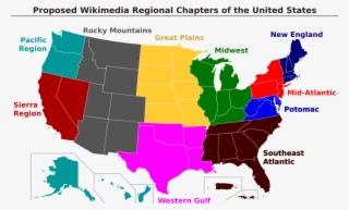 Wikimedia Regional Chapters Of The Usa - Purge Election Year Map #4929918