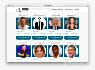 The "cryptokitties" Was Replaced By "cryptocelebrities" - Donald J. Trump 2017 #4930444
