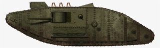 This Is A Male Mark Iii Tank They Were Armed With The - Mark 3 Tank Ww1 #4931773