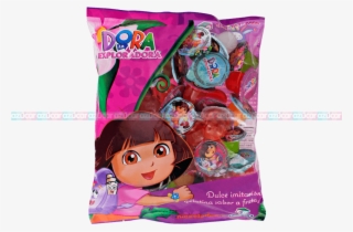Jelly Doo Dora La Exploradora 16/40 Jelly - Dora The Explorer Lunch Napkins 16ct #4934909