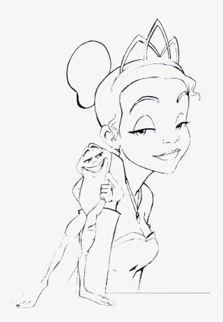 Princess Tiana And The Frog Coloring Pages - Coloring Book #4935655