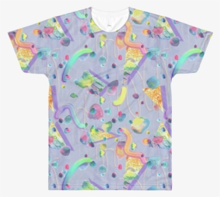 Squiggle Stones Unisex All Over Printed T Shirt • Kirsten - T-shirt #4936234