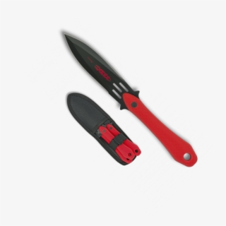 Set De 3 Couteaux À Lancer Kunai Albainox - 3 Lanzadores Albainox Abs Rojo #4936334