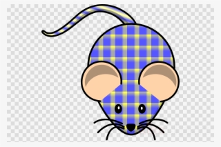 Mickey Mouse Transparent Download Clip Art Clipart - 3drose Mug 80244 1 Blue And Yellow Plaid Mouse Ceramic #4936836