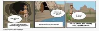 Tarzan's Painful Lie - Cartoon #4937772