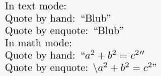 Quotes Math Mode - Quotation #4939161