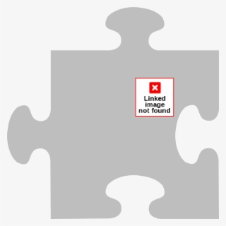 Puzzle Piece Grey Png #4940281